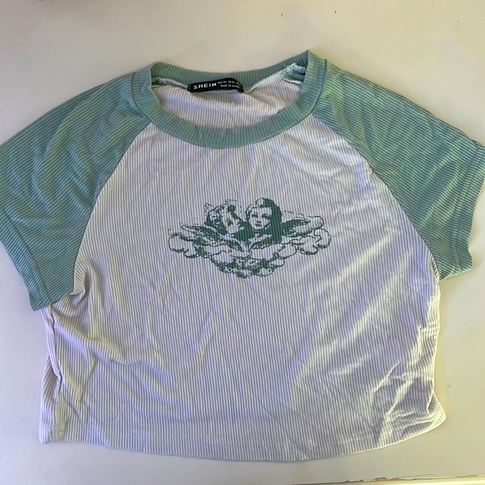 Cropped Angel Shirt